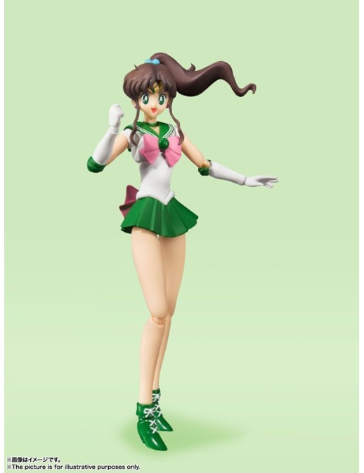 Bandai S.H. Figuarts Sailor Moon Sailor Jupiter Animation Color Edition