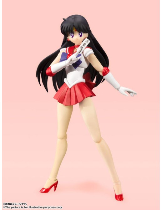 Bandai S.H. Figuarts Sailor Moon Sailor Mars Animation Color Edition