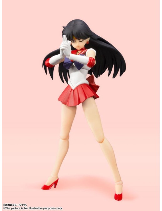 Bandai S.H. Figuarts Sailor Moon Sailor Mars Animation Color Edition