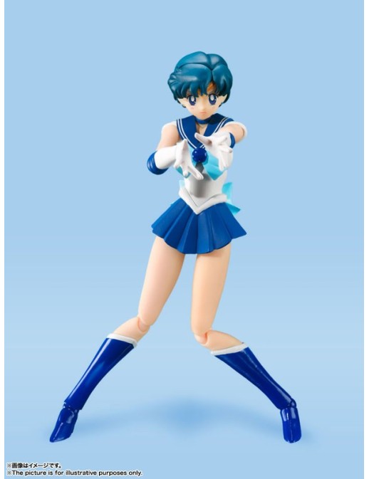 Bandai S.H. Figuarts Sailor Moon Sailor Mercury Animation Color Edition