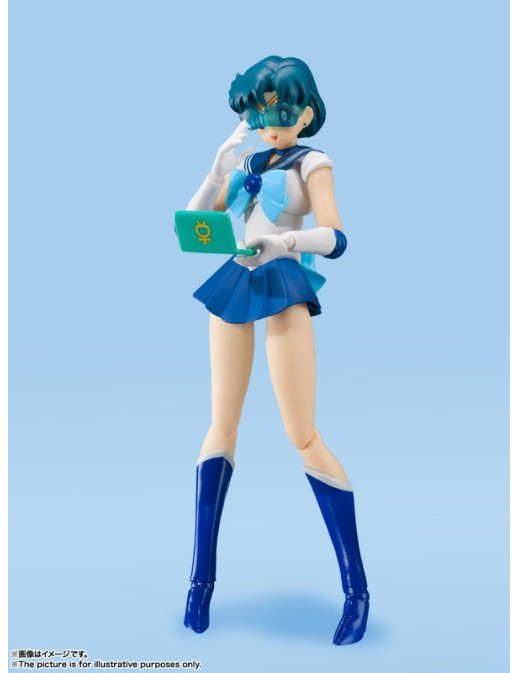 Bandai S.H. Figuarts Sailor Moon Sailor Mercury Animation Color Edition