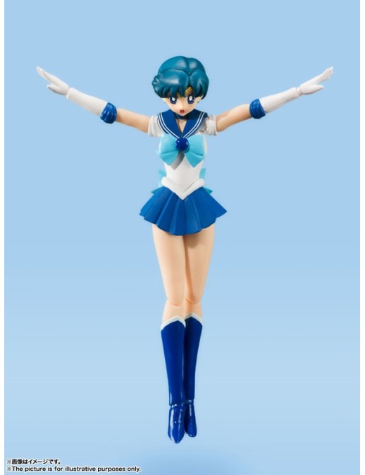Bandai S.H. Figuarts Sailor Moon Sailor Mercury Animation Color Edition