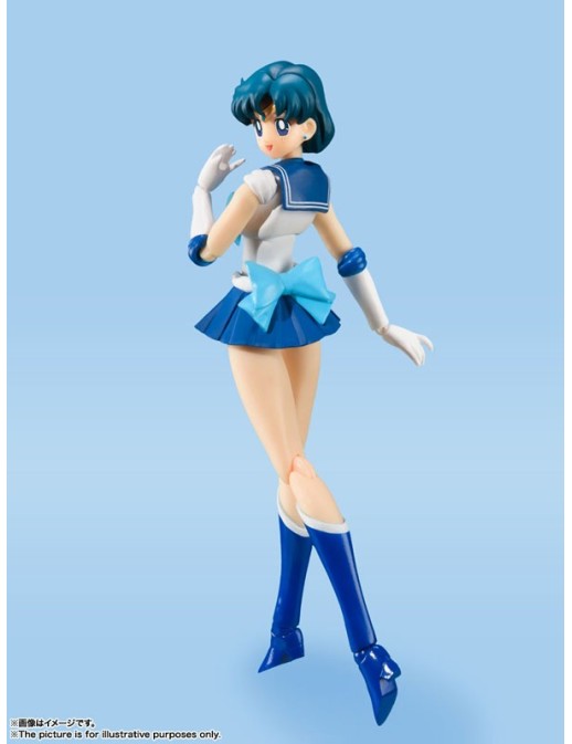 Bandai S.H. Figuarts Sailor Moon Sailor Mercury Animation Color Edition