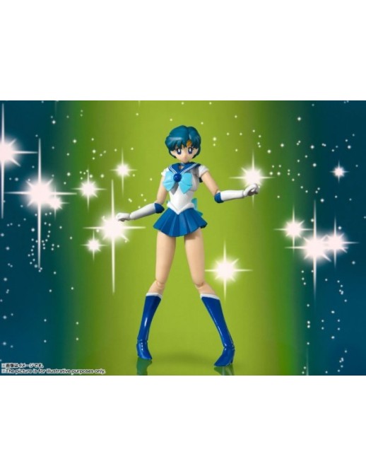 Bandai S.H. Figuarts Sailor Moon Sailor Mercury Animation Color Edition