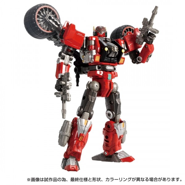 TAKARA TOMY DIACLONE REBOOT DA-59 TRYVERSE TRYRUMBLER RED CHASER
