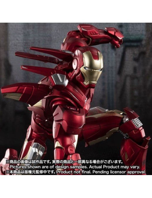 Bandai S.H. Figuarts Avengers Iron Man Mark VII Avengers Assemble Edition