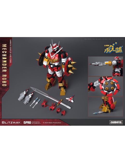 5PRO Studio Carbotix Hybrid Carbon Action Figure Series CX-003 Mechander Robot