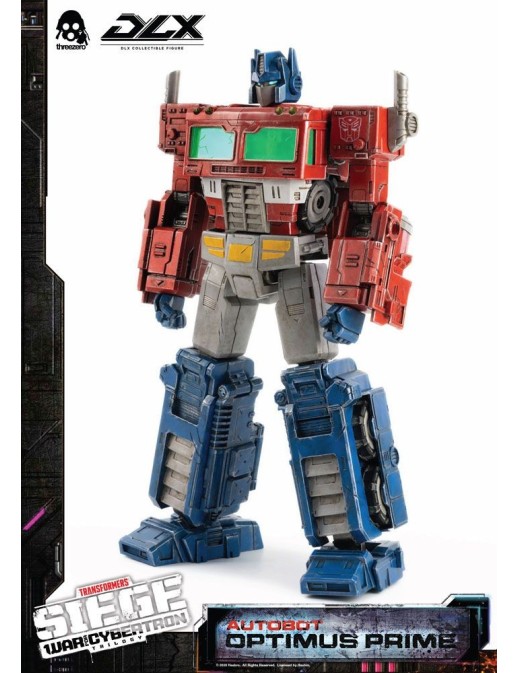 Threezero Transformers War For Cybertron Trilogy DLX Scale Collectible Figure Optimus Prime