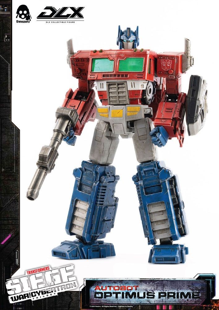 THREEZERO TRANSFORMERS WAR FOR CYBERTRON TRILOGY DLX SCALE COLLECTIBLE FIGURE OPTIMUS PRIME