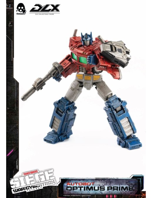 Threezero Transformers War For Cybertron Trilogy DLX Scale Collectible Figure Optimus Prime