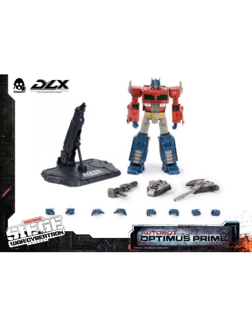 Threezero Transformers War For Cybertron Trilogy DLX Scale Collectible Figure Optimus Prime