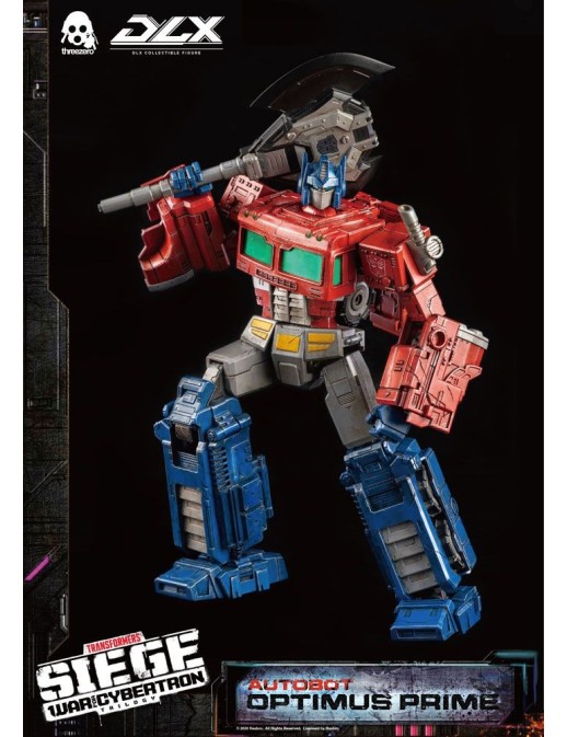 Threezero Transformers War For Cybertron Trilogy DLX Scale Collectible Figure Optimus Prime