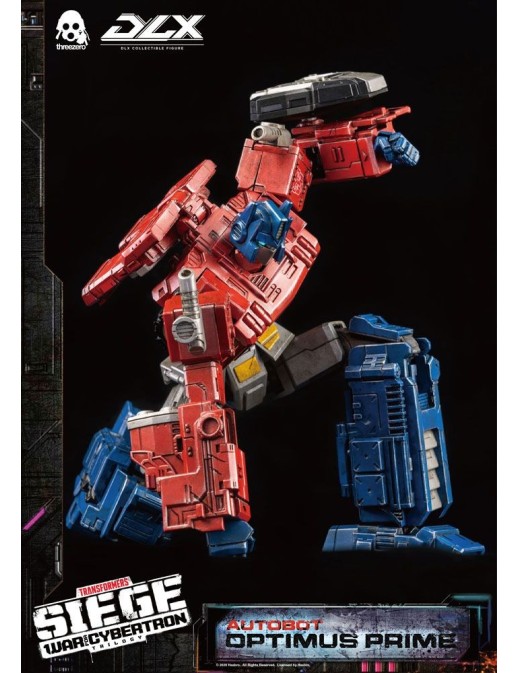 Threezero Transformers War For Cybertron Trilogy DLX Scale Collectible Figure Optimus Prime