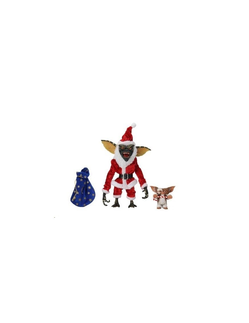 Neca Gremlins Santa Stripe with Gizmo Neca Gremlins Santa Stripe with Gizmo