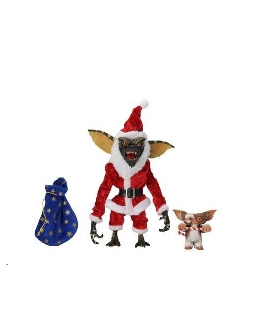 Neca Gremlins Santa Stripe with Gizmo