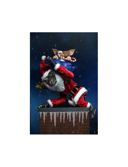 Neca Gremlins Santa Stripe with Gizmo
