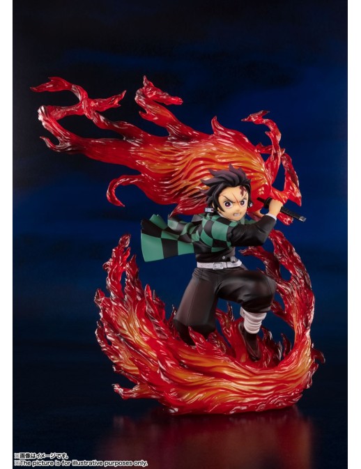 Bandai Figuarts Zero Demon Slayer Kimetsu No Yaiba Tanjiro Kamado Hinokami Kagura Version
