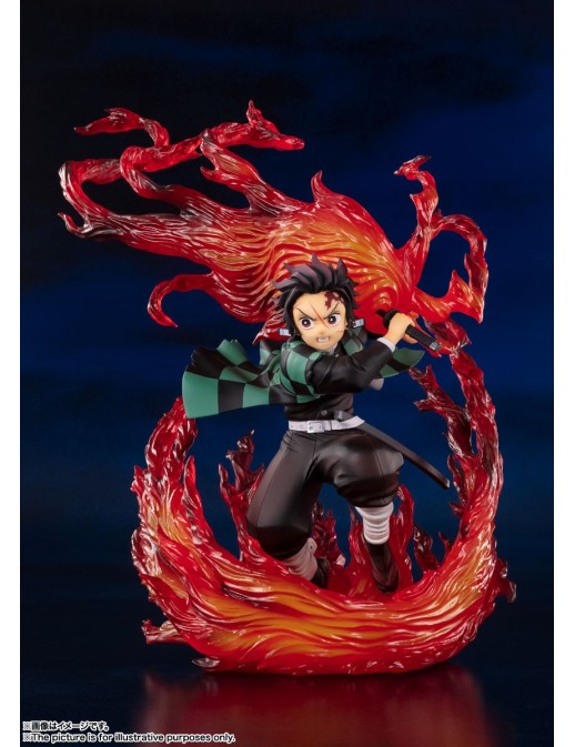 Bandai Figuarts Zero Demon Slayer Kimetsu No Yaiba Tanjiro Kamado Hinokami Kagura Version