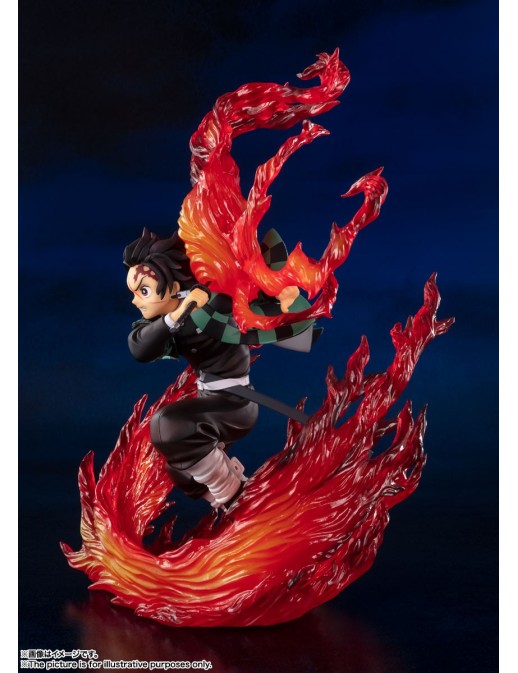Bandai Figuarts Zero Demon Slayer Kimetsu No Yaiba Tanjiro Kamado Hinokami Kagura Version