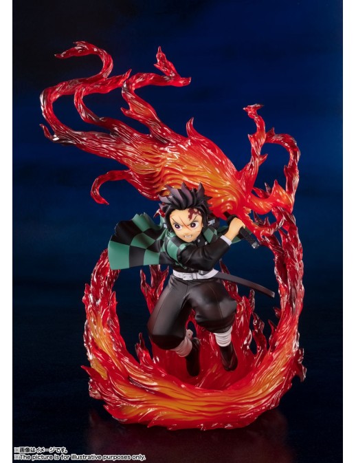 Bandai Figuarts Zero Demon Slayer Kimetsu No Yaiba Tanjiro Kamado Hinokami Kagura Version