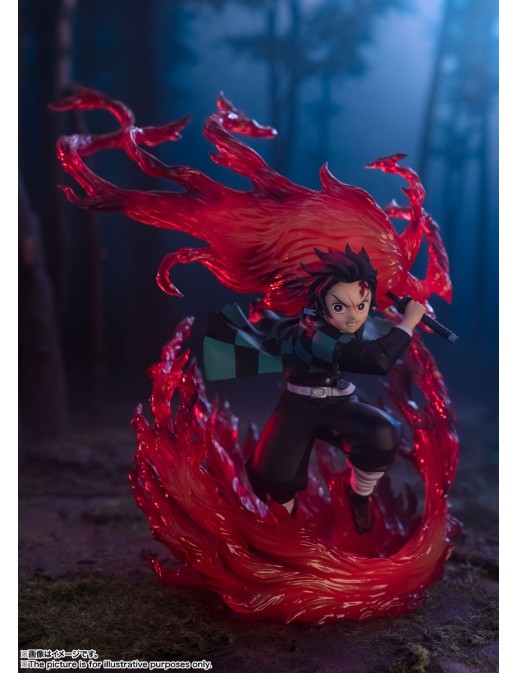 Bandai Figuarts Zero Demon Slayer Kimetsu No Yaiba Tanjiro Kamado Hinokami Kagura Version
