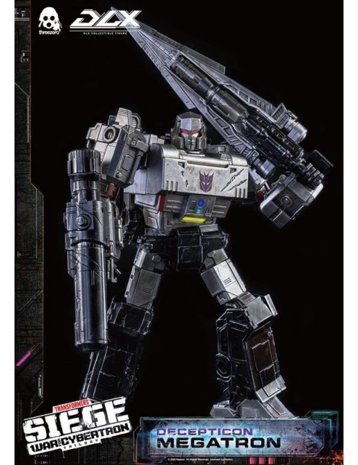 Threezero Transformers War For Cybertron Trilogy DLX Scale Collectible Figure Megatron