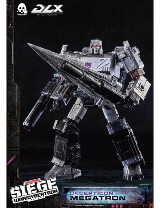 Threezero Transformers War For Cybertron Trilogy DLX Scale Collectible Figure Megatron