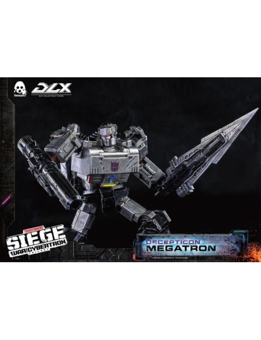 Threezero Transformers War For Cybertron Trilogy DLX Scale Collectible Figure Megatron