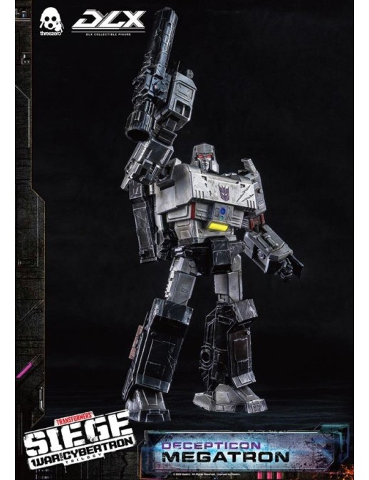 Threezero Transformers War For Cybertron Trilogy DLX Scale Collectible Figure Megatron