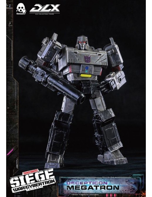 Threezero Transformers War For Cybertron Trilogy DLX Scale Collectible Figure Megatron