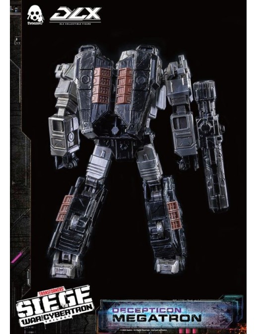 Threezero Transformers War For Cybertron Trilogy DLX Scale Collectible Figure Megatron