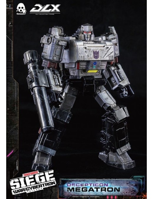 Threezero Transformers War For Cybertron Trilogy DLX Scale Collectible Figure Megatron