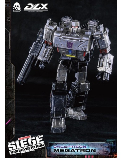 Threezero Transformers War For Cybertron Trilogy DLX Scale Collectible Figure Megatron