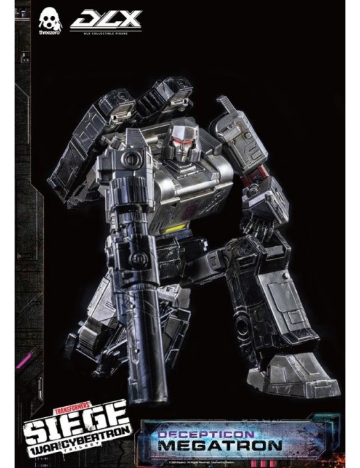 Threezero Transformers War For Cybertron Trilogy DLX Scale Collectible Figure Megatron