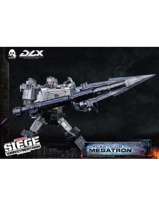 Threezero Transformers War For Cybertron Trilogy DLX Scale Collectible Figure Megatron