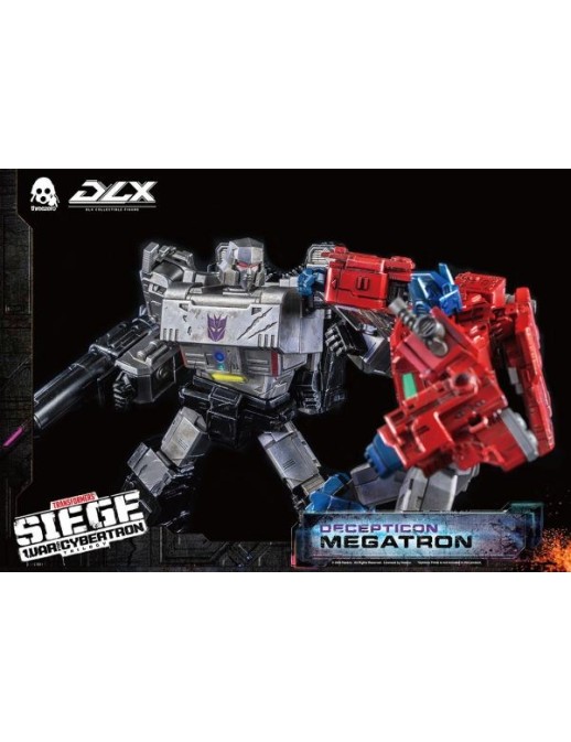Threezero Transformers War For Cybertron Trilogy DLX Scale Collectible Figure Megatron