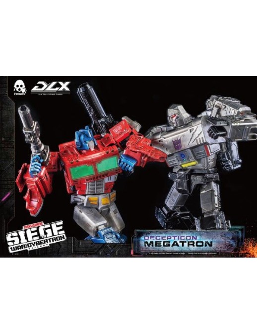 Threezero Transformers War For Cybertron Trilogy DLX Scale Collectible Figure Megatron