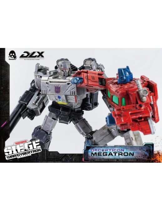 Threezero Transformers War For Cybertron Trilogy DLX Scale Collectible Figure Megatron
