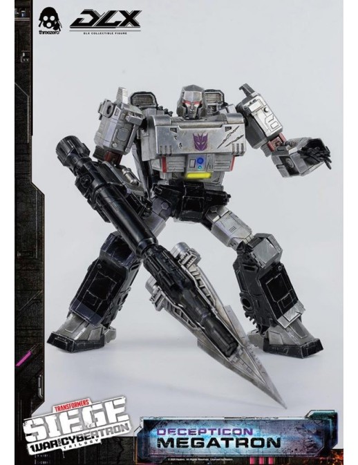 Threezero Transformers War For Cybertron Trilogy DLX Scale Collectible Figure Megatron