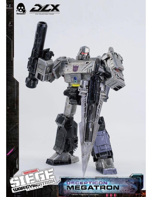 Threezero Transformers War For Cybertron Trilogy DLX Scale Collectible Figure Megatron