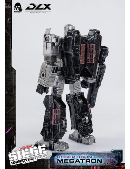 Threezero Transformers War For Cybertron Trilogy DLX Scale Collectible Figure Megatron