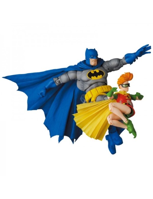 Medicom Toy MAFEX Batman The Dark Knight Returns Batman Blue Version & Robin