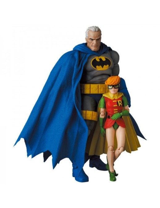 Medicom Toy MAFEX Batman The Dark Knight Returns Batman Blue Version & Robin