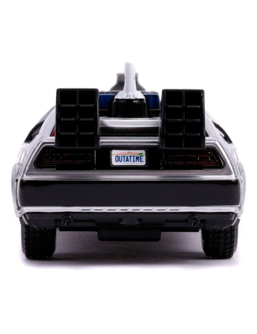 Jada Toys Diecast Model 1/32 Scale Back To The Future II DMC Delorean Time Machine