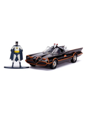 Jada Toys Diecast Model 1/32 Scale Batman 1966 TV Series Batmobile with Figure