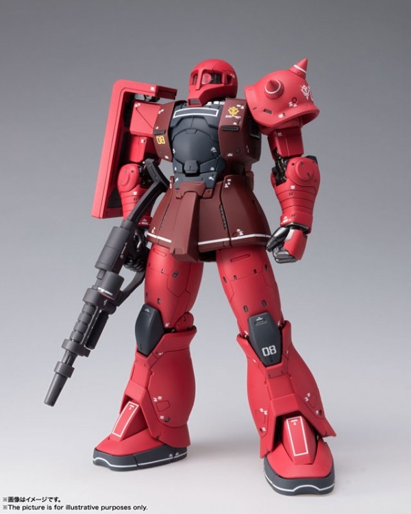 BANDAI GUNDAM FIX METAL COMPOSITE MOBILE SUIT GUNDAM MS-05S CHAR'S ZAKU I