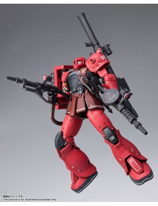 Bandai Gundam Fix Metal Composite Mobile Suit Gundam MS-05S Char's Zaku I
