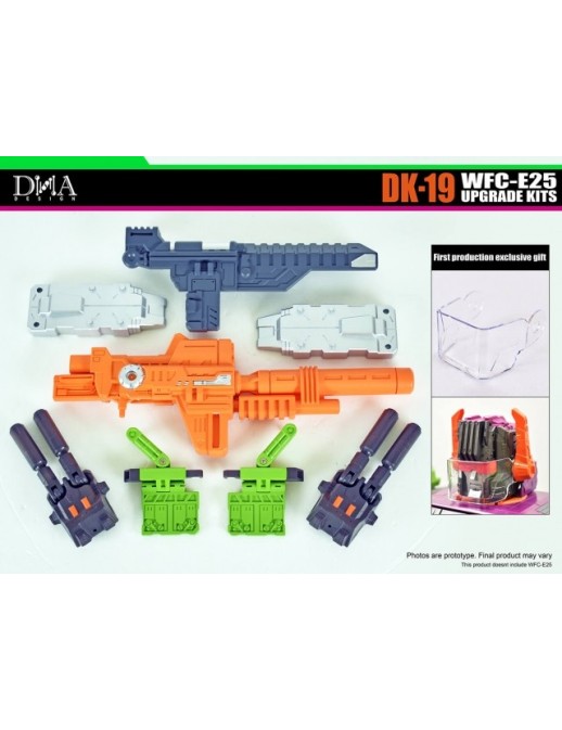 DNA Design DK-19 Upgrade Kit for Transformers War for Cybertron WFC-E25 Earthrise Titan Scorponok