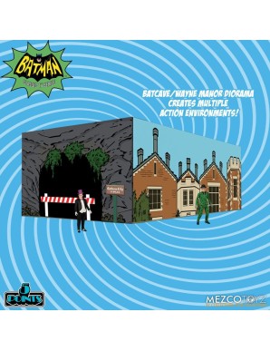 Mezco Batman 1966 5 Points Action Figures Deluxe Box Set