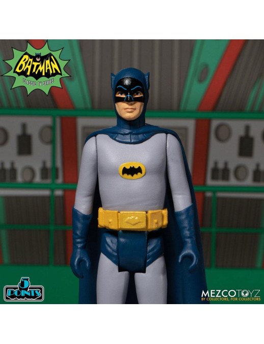 Mezco Batman 1966 5 Points Action Figures Deluxe Box Set
